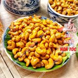  Hạt Điều Rang Tỏi Ớt Loại 1 Lon 350gr 