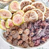  Combo 30 Gói Trà Detox Mix LÊ GAI SUNG CHANH ATISO + Tặng Bình Thủy Tinh (Trà hoa quả Sấy Khô - Trà Thảo Mộc) 