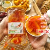  Đu Đủ Sấy Chanh Dây ( Hàng Sấy Lạnh ) - Lon 400Gr 