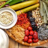  Set Nguyên Liệu Nấu Sâm Bổ Lượng Đầy Đủ (Set Tự Nấu Tiện Dụng - Nấu thành phẩm 12 - 15 Chén) & Nguyên Liệu Nấu 