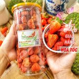  Dâu Tây Sấy Thăng Hoa ( Dâu Tây Sấy Đông Khô ) - Lon 250gram 