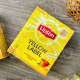  Trà Lipton Nhãn Vàng (Yellow Label Tea) - Hộp 100 Gói x 2gr 