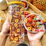  Táo Lát Đỏ Tân Cương Sấy Khô - Lon 300gram 