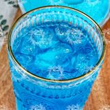  Bột Soda Việt Quất Hòa Tan Túi 500Gram (Soda Biển Xanh - Nước Uống Giải Khát Có Sẵn Gas) 