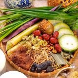  Nguyên Liệu Nấu Sâm & Set Sâm Tự Nấu: Bông Cúc - Bí Đao - Rễ Tranh - Râu Bắp - Thục Địa - Lá Dứa - La Hán Quả 