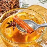  Trà Cam Quế Hồi Đường Nâu (Giữ Ấm Cơ Thể, Hỗ Trợ Giải Cảm, Giảm Đau Rát Cổ Họng) Hộp 10 Gói 