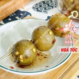  Sấu Tươi Dầm Ớt Đường Lon 250Gram 