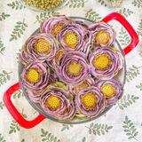  Trà Hoa Sen (Lotus) Sấy Lạnh Nguyên Bông - Hộp 5 Bông 