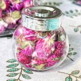  Trà Hoa Cúc Bách Nhật Tím Sấy Khô (Hoa Cúc Pha Lê - Cúc Mút Áo - Hoa Bi - Gomphrena Globosa) Túi 500Gr 