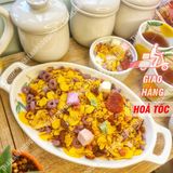  Hạt Dinh Dưỡng Sữa Chua Trái Cây Meizhoushike Yogurt, Nuts Oatmeal - Gói Màu Tím 400Gr 