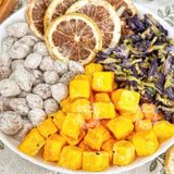  Combo 30 Gói Trà Detox Mix CHANH DÂY ĐẬU BIẾC CHANH XÍ MUỘI + Tặng Bình Thủy Tinh (Trà hoa quả Sấy Khô - Trà Thảo Mộc) 