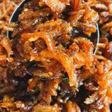  Cá Cơm Kho Sấy Tiêu Lon 150Gram 