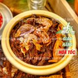  Khô Bò Miếng Rim Tỏi Ớt (Khô Bò Ước) Túi 200Gr (Hút Chân Không) 