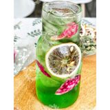  Soda Bạc Hà Hoa Hồng Hộp 5 Gói (Set Nguyên Liệu Trà Tự Pha Chế) 