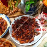  Râu Mực (Đầu Mực) Tẩm Vị Tỏi Ớt Lon 300Gram 