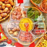  Hộp Quà Tết Lục Vị (Ô Mai Mận Cơm/ Xí Muội Đào Chẻ/ Xí Muội Mơ Đào/ Kiwi/ Xoài/ Chà Là) Hộp 785g 