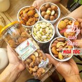  Hạt Dinh Dưỡng Mix 5 Vị (Macca, Hạt Dẻ Cười, Hạnh Nhân, Hạt Điều, Óc Chó) Lon 450Gram 