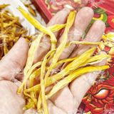  Hoa Kim Châm Sấy Khô Đà Lạt (Hoa Hiên Khô - Thanh Nhiệt, Lợi Tiểu, Ngủ Ngon) Nấu Vịt Quay, Món Chay 