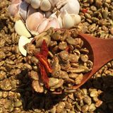  Hạt Bí Rang Tỏi Ớt Lon 500gr 