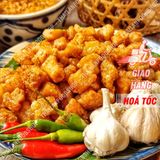  Da Heo Chiên Giòn - Tóp Mỡ Chiên Giòn Sốt Mắm Hành - Mắm Tỏi - Bánh Tóp Mỡ - Ba Rọi Tứ Xuyên - Da Gà - Chân Gà Giòn 