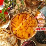  Ô Mai Xí Muội Mơ Vàng ( Xí Muội Đào Vàng) Lon 500Gram & Lon 200Gram - Không Hạt 