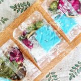  Soda Việt Quất Hoa Hồng Hộp 5 Set (Set Trà Tự Pha Chế) 