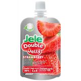  Nước Ép Trái Cây thạch L Jele Double Jelly Hương Dâu 125gr - Nước Ép Trái Cây Thái Lan 