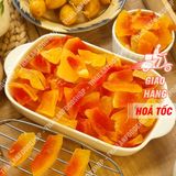  Đu Đủ Sấy Chanh Dây ( Hàng Sấy Lạnh ) - Lon 400gram 