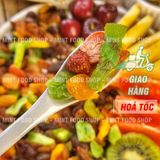  Trái Cây Sấy Dẻo Mix Vị Xí Muội Cắt Sẵn - Lon 500gram 