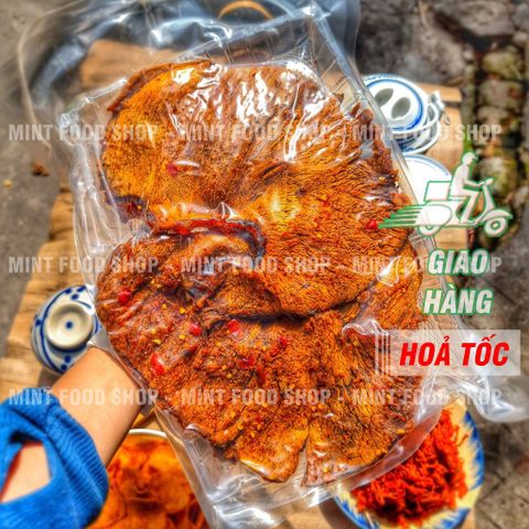  Khô Bò Miếng Siêu Giòn Túi 500gr 