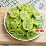  Kiwi Sấy Giòn Ăn Liền (Kiwi Xanh Sấy Thăng Hoa - Kiwi Sấy Lạnh) Túi 500g 