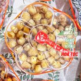  Long Nhãn Ôm Sen Hưng Yên Ăn Liền Loại 1 (Long Nhãn Ôm Hạt Sen Sấy Dẻo Cao Cấp - Hạt To, Tròn, Thơm Ngon) Túi 1kg 