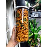  Hạt Điều Tỏi Ớt Lá Chanh Loại 1 Lon 350gr 