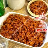  Khô Mực Xé Sợi Tẩm Vị Bình Định - Lon 300Gr 