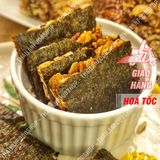  Rong Biển Kẹp Hạt Dinh Dưỡng - Snack Rong Biển Hàn Quốc Túi 500gr 