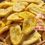  Chuối Sấy Giòn Nguyên Miếng Túi 500gr 