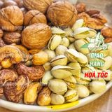  Hạt Dinh Dưỡng Mix 5 Vị Lon 450Gram (Macca, Hạt Dẻ Cười, Hạnh Nhân Rang Bơ, Hạt Điều, Óc Chó) 