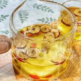  Trà Lê Táo Đỏ (Tiêu Đờm Trừ Ho - Mix Thảo Mộc Lê Táo Gừng Kỷ Tử) Hộp 10 Gói 