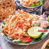 Hộp Vuông Khô Mực Xé Sợi Hấp Dừa (Hộp Vuông Kim Cương) - Hộp 500Gr 