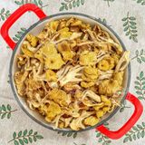  Nấm Mỡ Gà Sấy Khô (Nấm Sò Vàng - Nấm Bào Ngư Vàng - Tamogitake) - Túi 100gr 