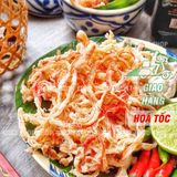  Mực Sợi Hấp Nước Dừa Kèm Tương Ớt - Lon 300gr 