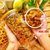 Nho Lion Mỹ Sấy Dẻo Không Đường Trái To Lon 500gr 