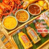  Set chấm 3 vị (Muối Ớt Đỏ, Sốt Tiêu Tắc Kẹo , Sốt Me Chua Cay) Siêu Ngon 