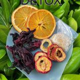 Combo 30 Gói Trà Detox Trái Cây Sấy Thăng Hoa + Tặng Bình Thủy Tinh (Trà hoa quả Sấy Khô - Trà Thảo Mộc) nhiều vị 