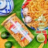  Mực Sợi Sấy Bơ Tỏi Siêu Ngon - Lon 300gram 