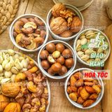  Hạt Dinh Dưỡng Mix 5 Vị Lon 450Gram (Macca, Hạt Dẻ Cười, Hạnh Nhân Rang Bơ, Hạt Điều, Óc Chó) 