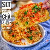  Set Cơm Cháy Chà Bông Mỡ Hành Đầy Đủ Nguyên Liệu - 6 Miếng 