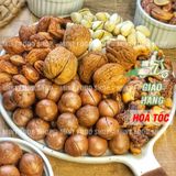  Hạt Dinh Dưỡng Mix 5 Vị Lon 450Gram (Macca, Hạt Dẻ Cười, Hạnh Nhân Rang Bơ, Hạt Điều, Óc Chó) 