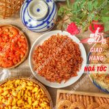  Tôm Sấy Khô (Tôm Khô) Lon 300Gram & Túi 500Gram (Hút Chân Không) 