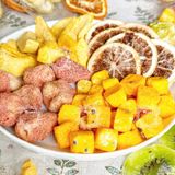  Combo 30 Gói Trà Detox Mix DÂU ĐÀO CHANH CHANH DÂY + Tặng Bình Thủy Tinh (Trà hoa quả Sấy Khô - Trà Thảo Mộc) 